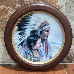 Vague Shadows The Crow Nation Decorative Collector Plate by Perillo Sixth Issue